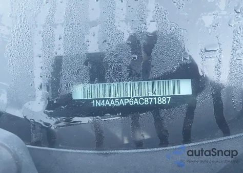 2010 Nissan Maxima 3.5 Sv from USA, damaged, VIN 1N4AA5AP6AC871887